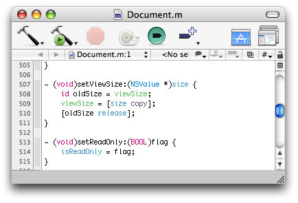 Xcode Screenshot